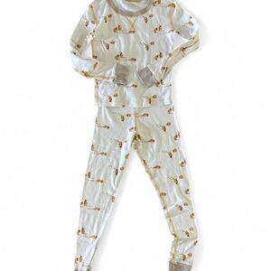 Pact Children Armadillo Pajama Set - Size 8